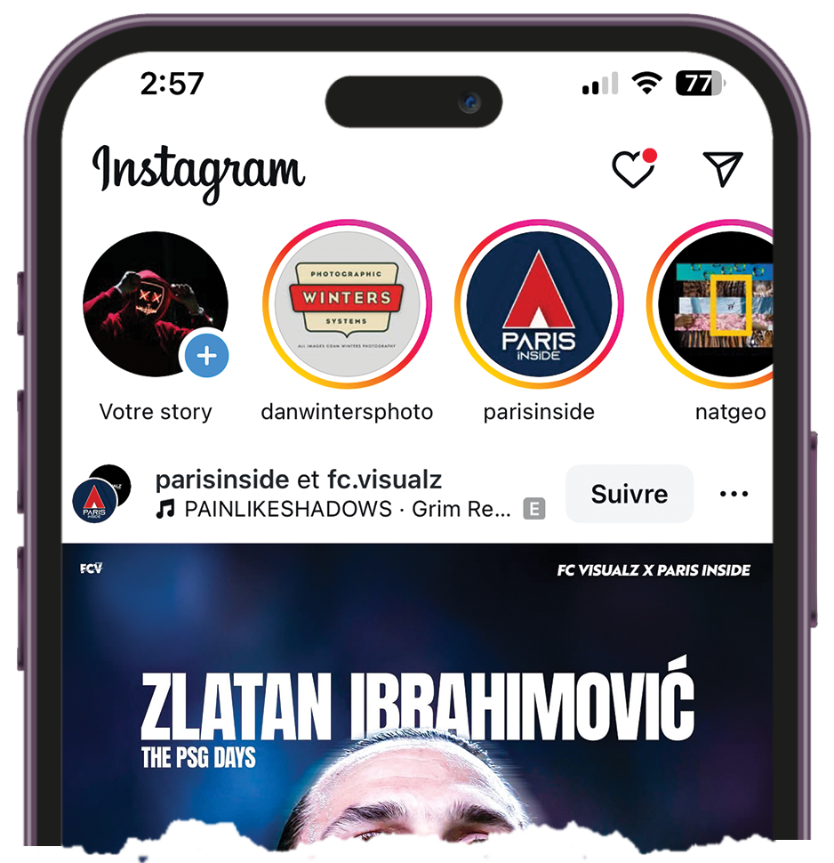 Voir Story instagram