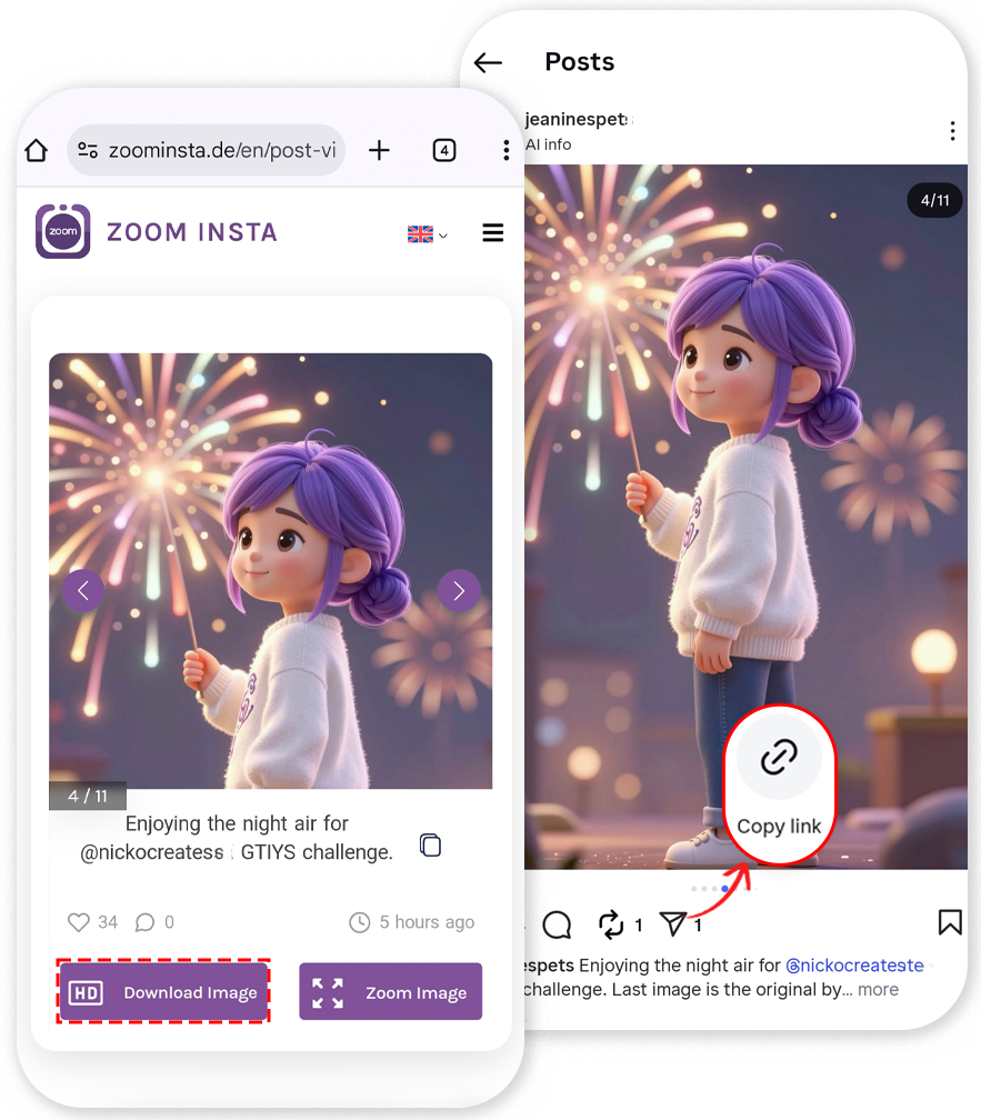Instagram photos Viewer 