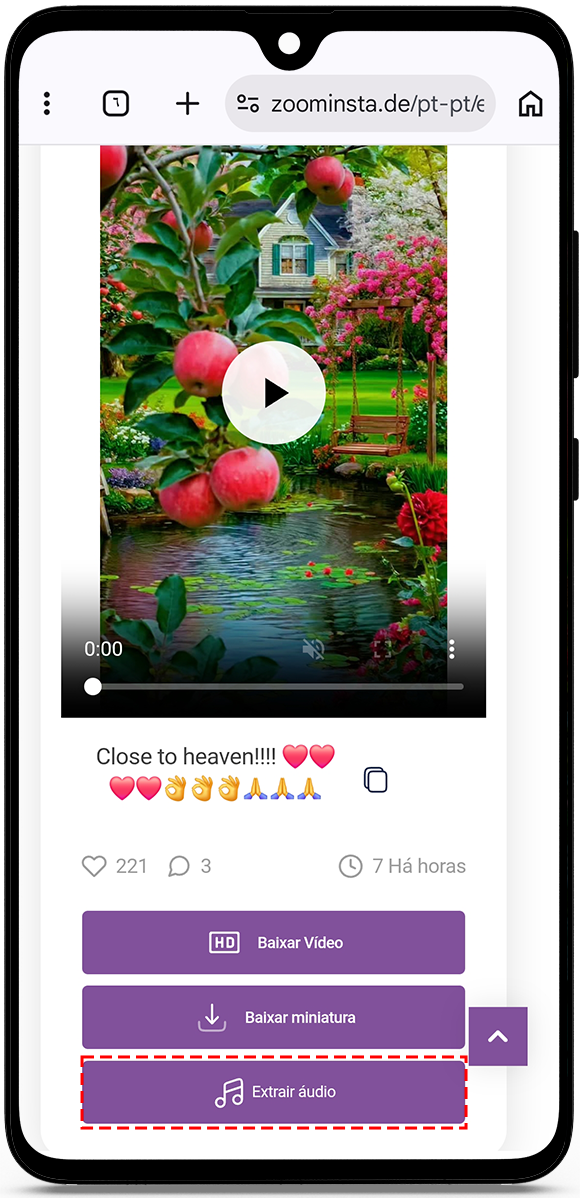 Extract Audio from Instagram Reels