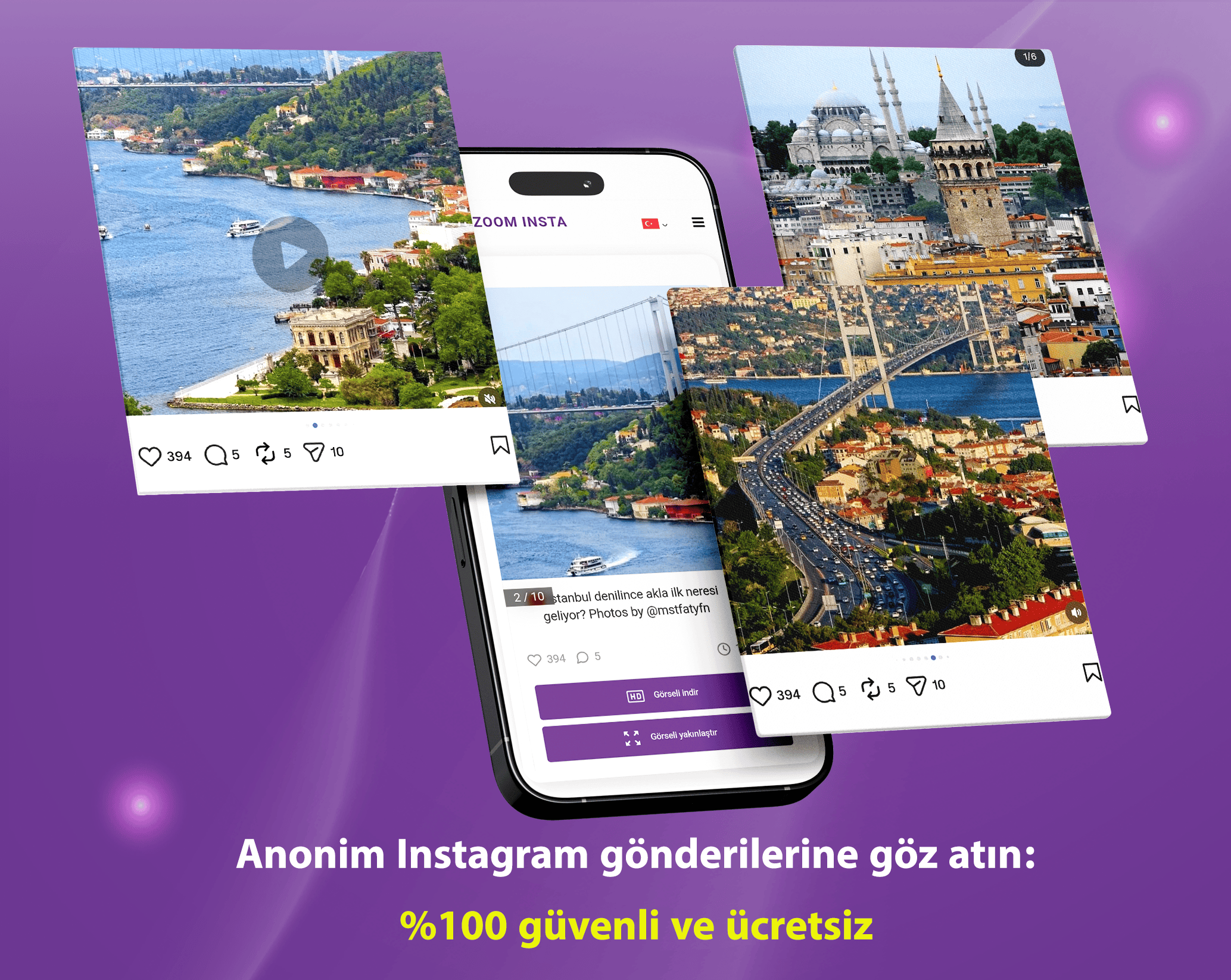 Anonim Instagram gönderilerine göz atın