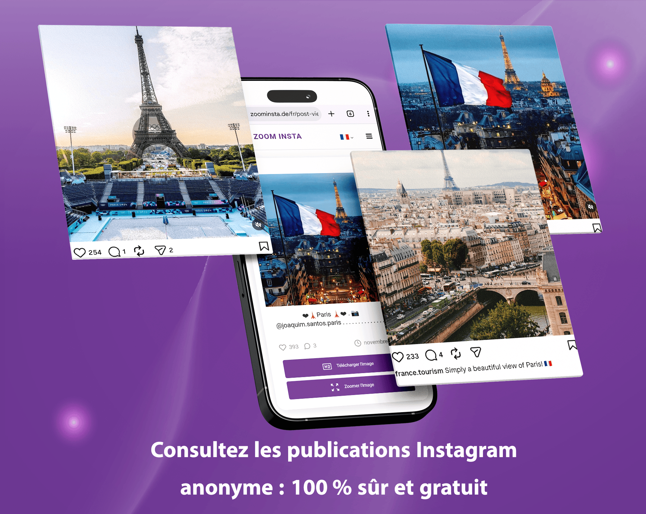 Consultez les publications Instagram de manière anonyme