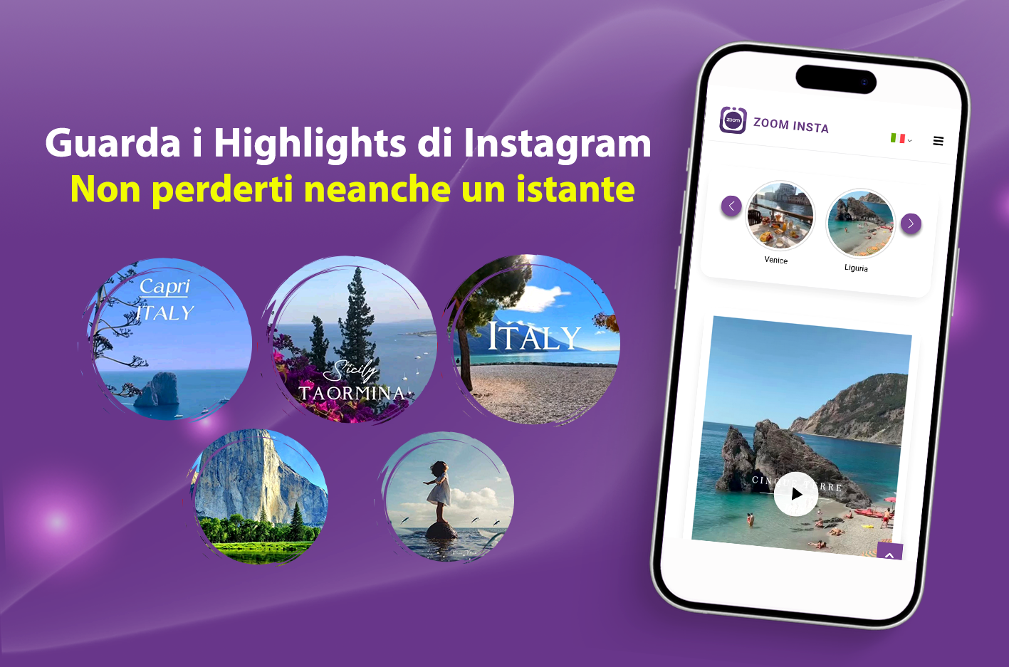 Guarda i highlight di Instagram in HD