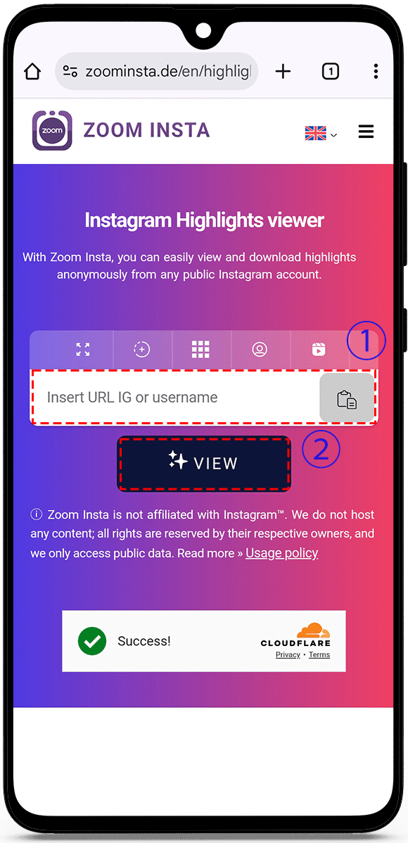 instagram highlights viewer without account