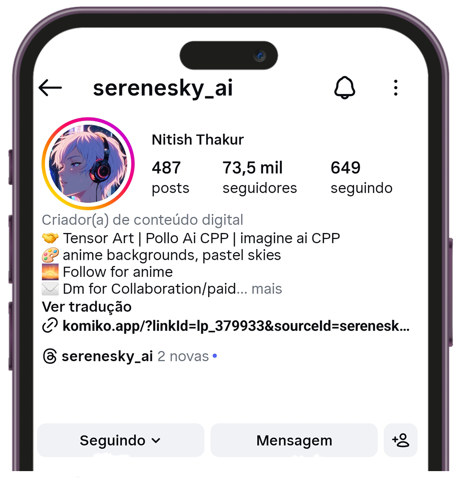 Ver Perfil do Instagram