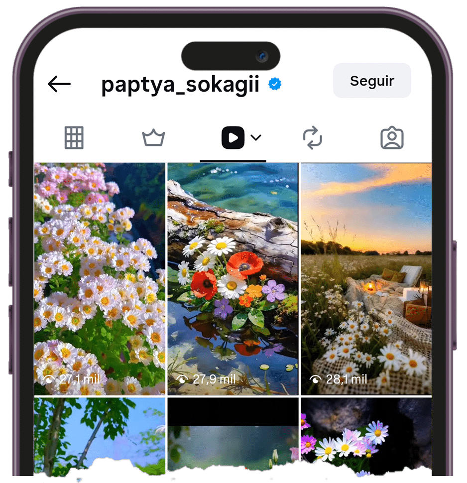 ver reels do instagram