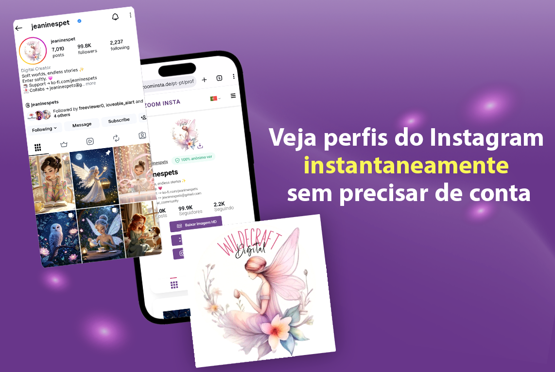 Veja perfis do Instagram sem precisar de conta