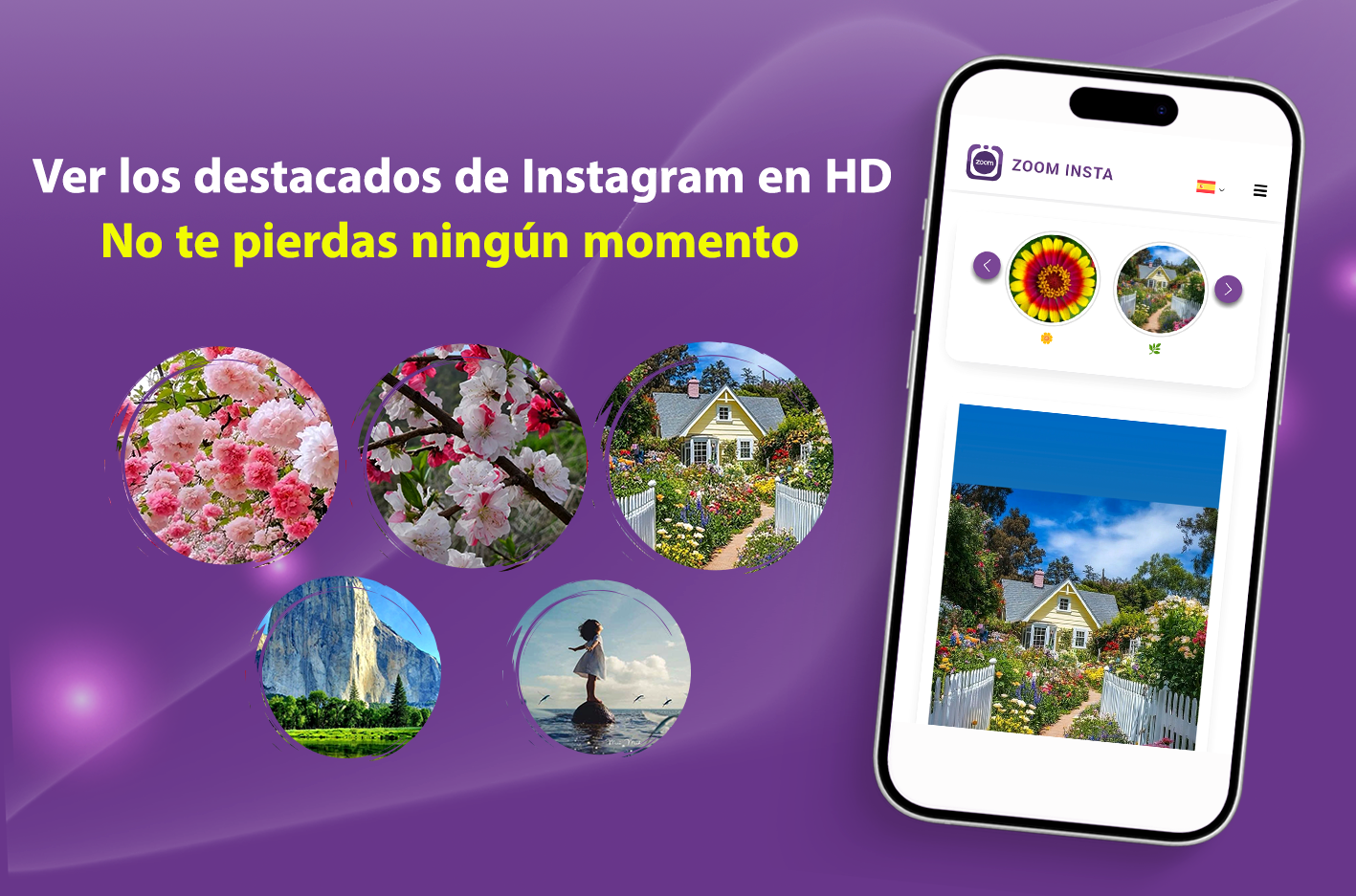 Ver los destacados de Instagram en HD