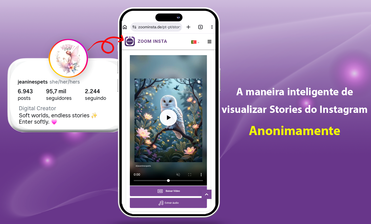 visualizar Stories do Instagram anonimamente