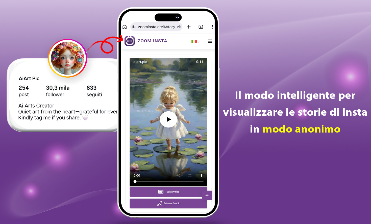 visualizzare le storie di Instagram in modo anonimo