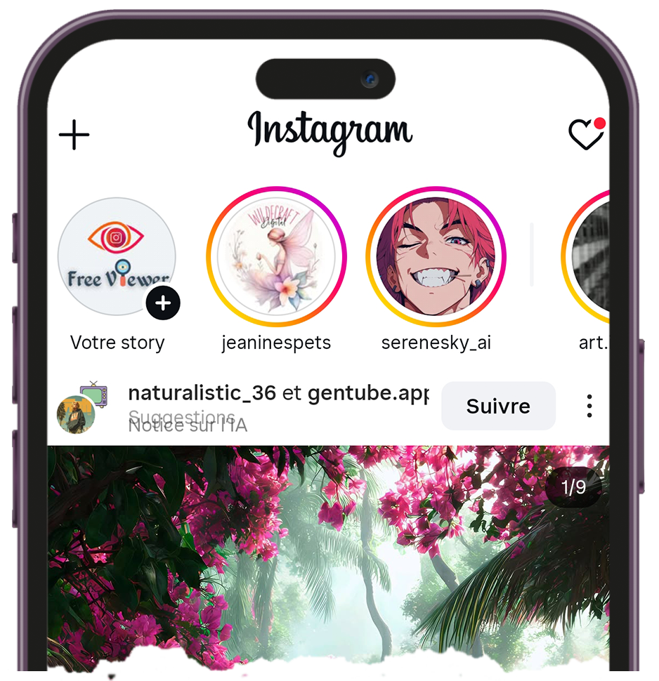 Voir Story instagram
